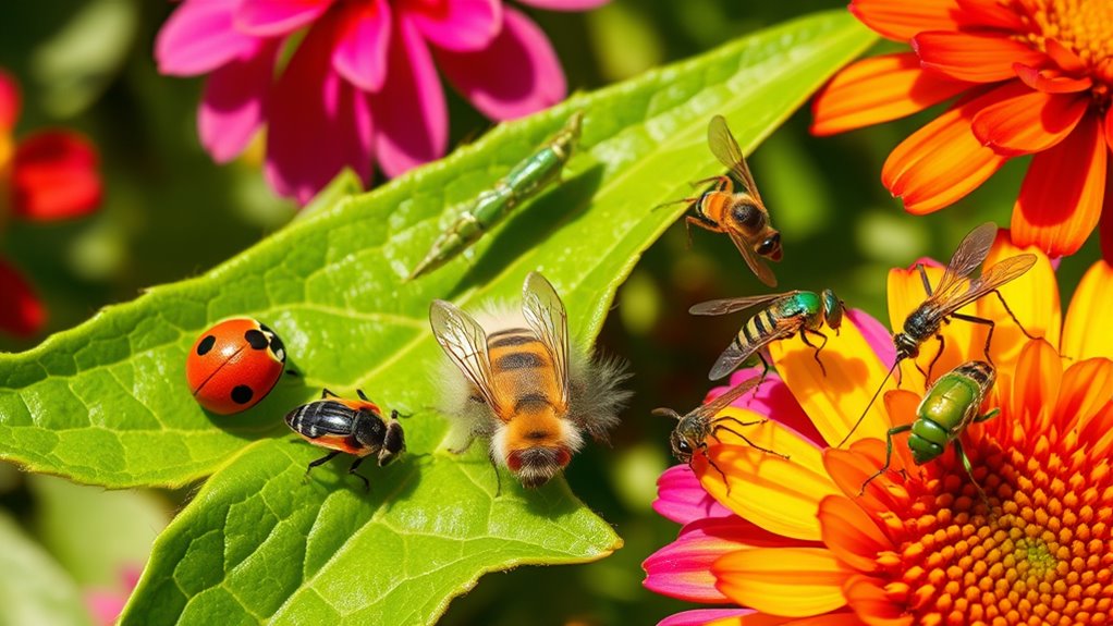essential helpful garden insects