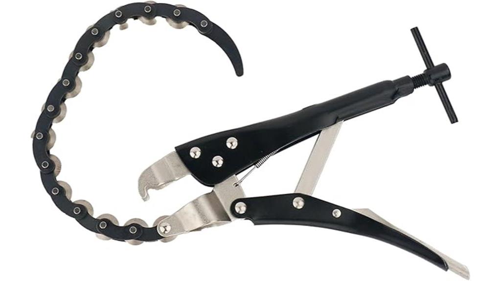 exhaust pipe chain cutter