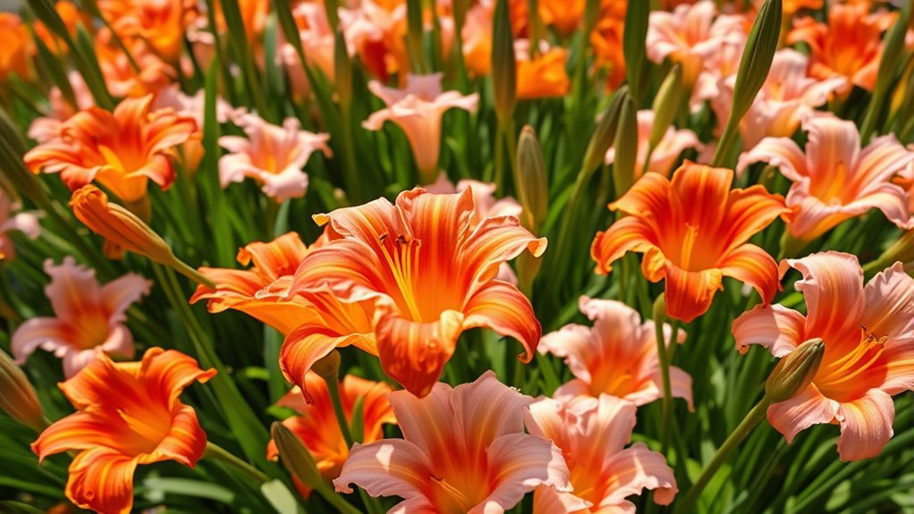 extended colorful blooming schedule