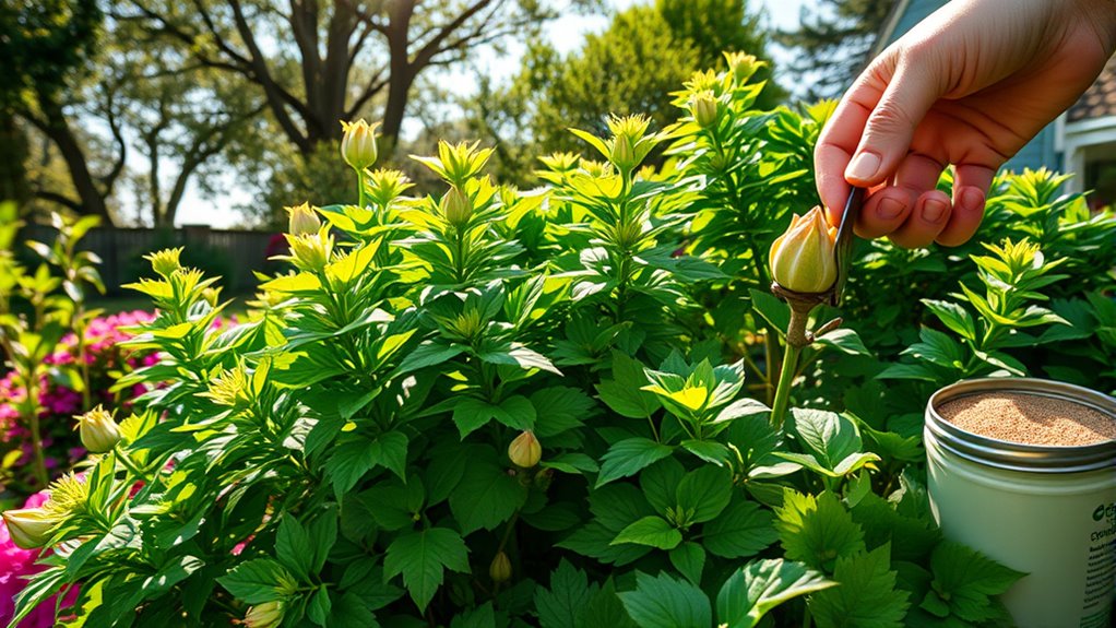 fertilizer aids vibrant blooms