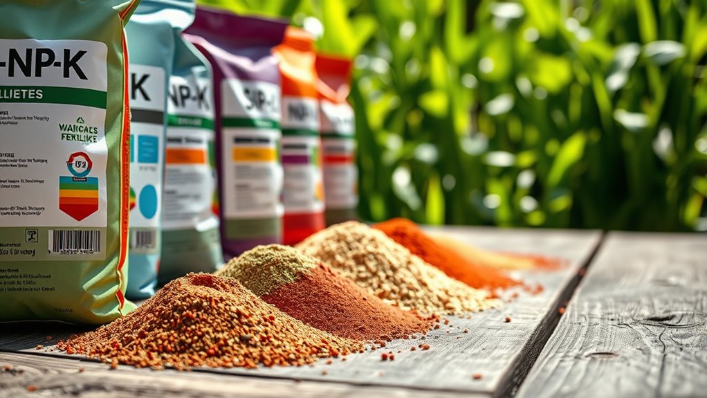 fertilizer nutrients and ratios
