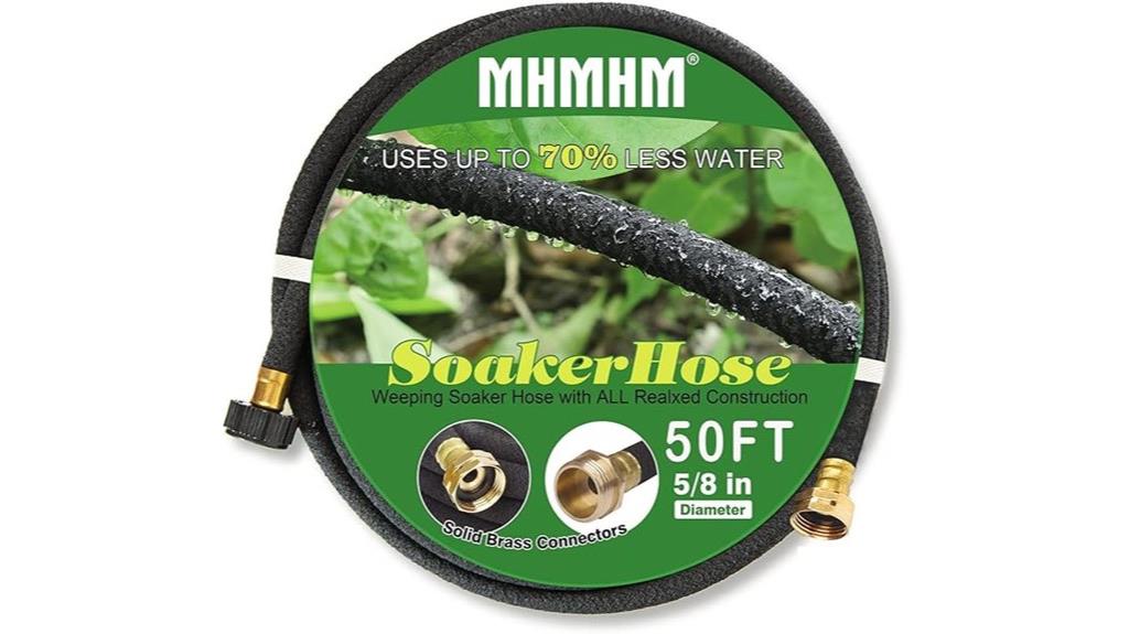 fifty foot garden soaker hose
