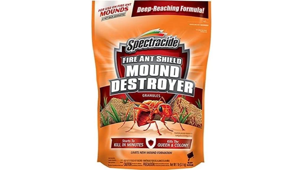 fire ant mound treatment