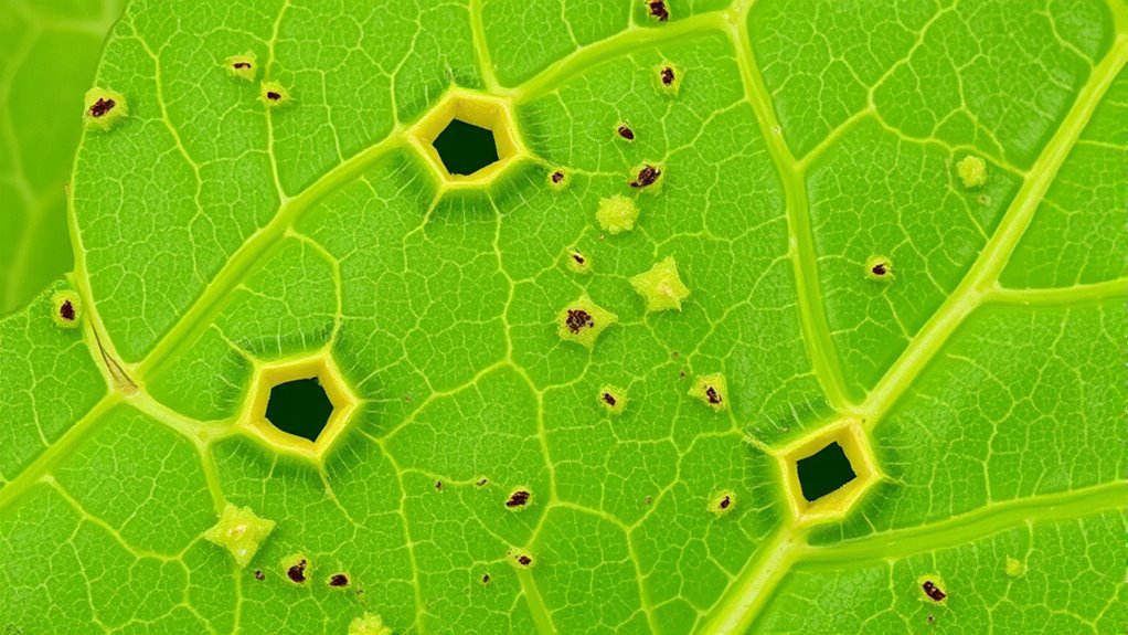flea beetle damage