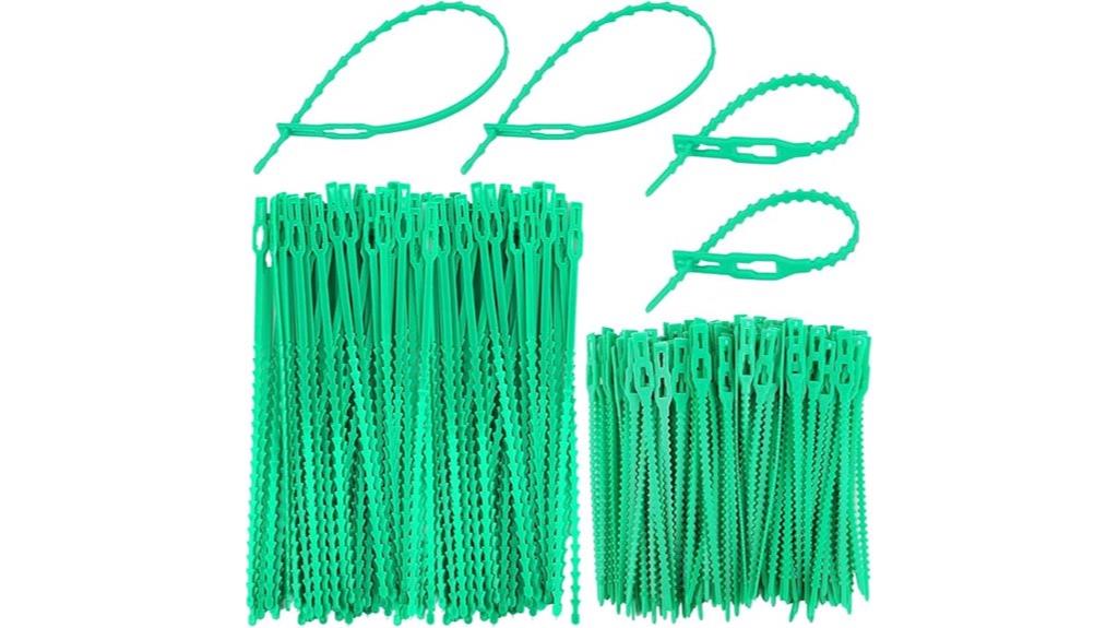 flexible garden plant ties