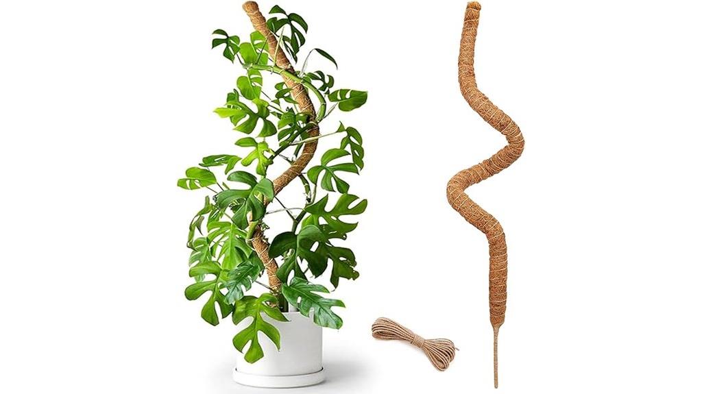 flexible indoor plant support
