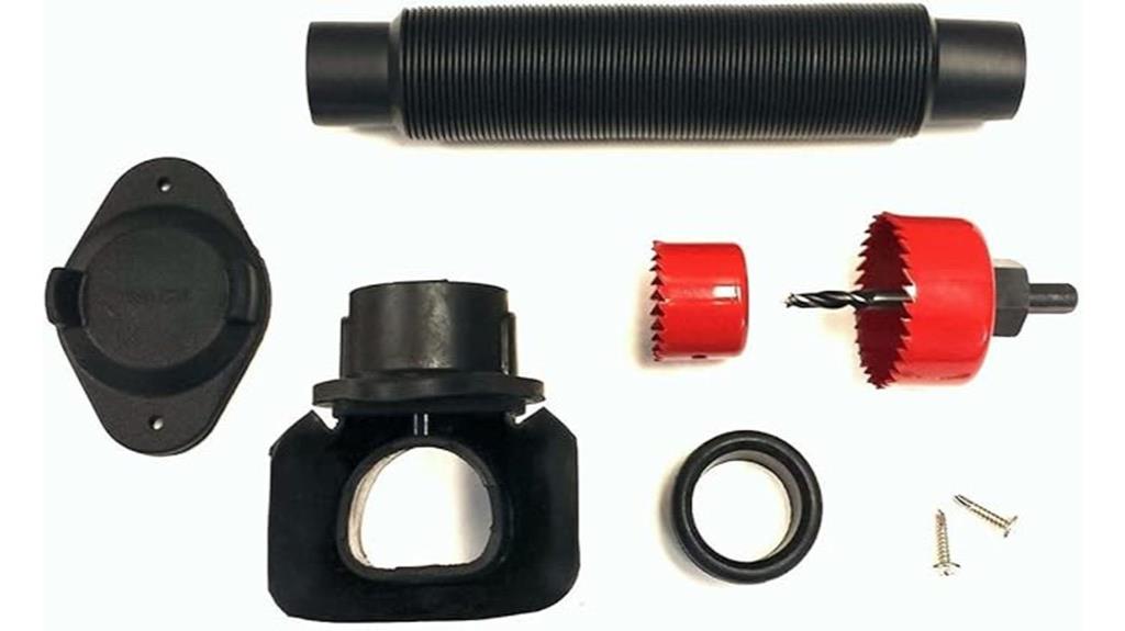flexible universal shower diverter
