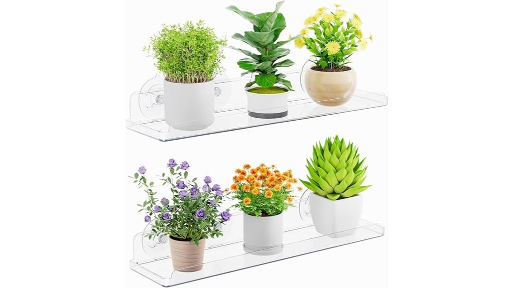 floating plant shelves