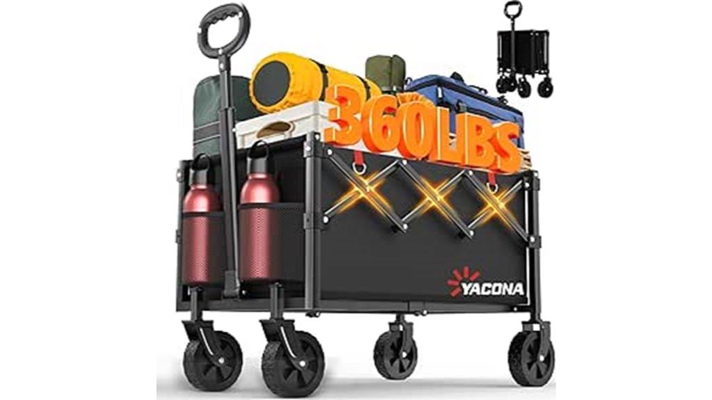 foldable portable shopping cart