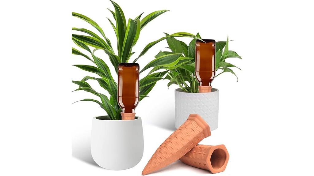 four pack plant watering stakes