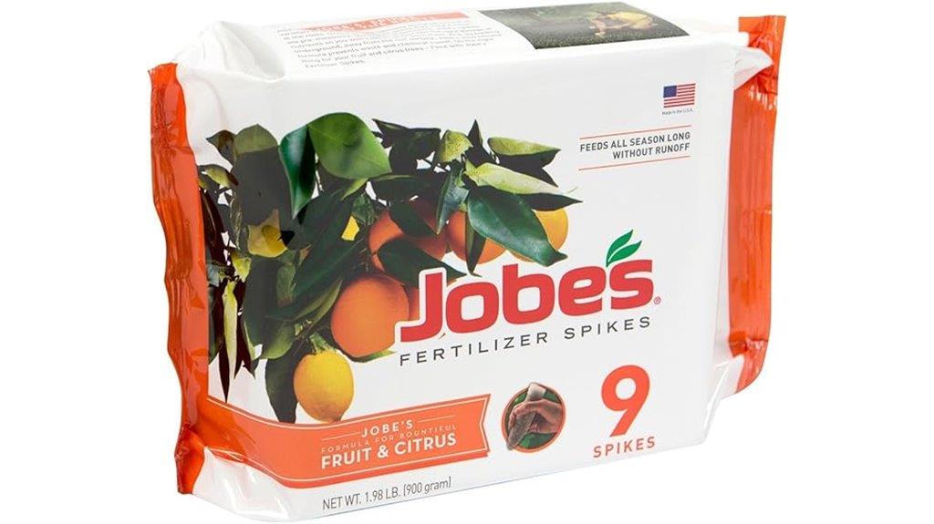fruit citrus fertilizer spikes