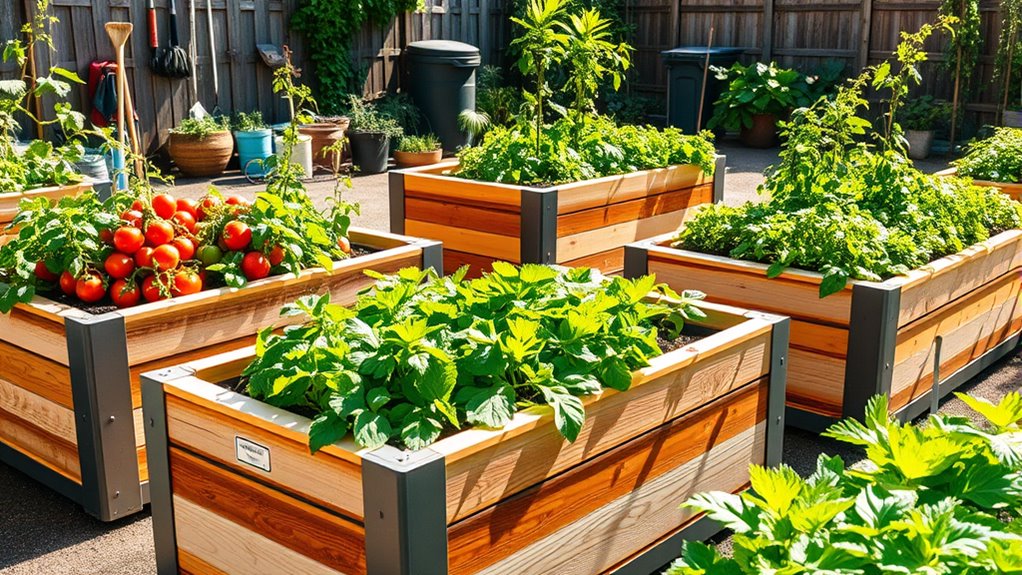 garden bed selection considerations