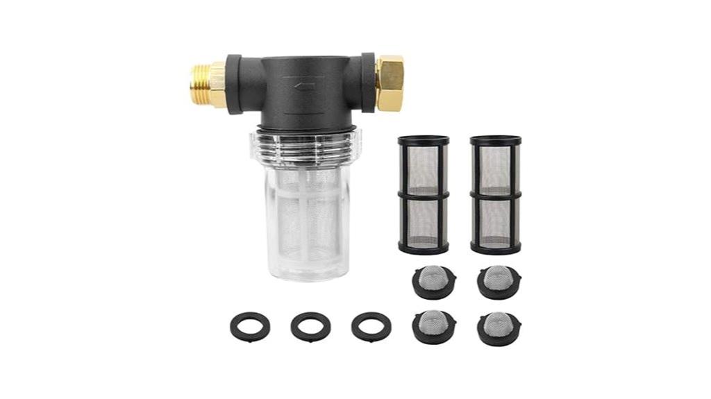garden hose filter set