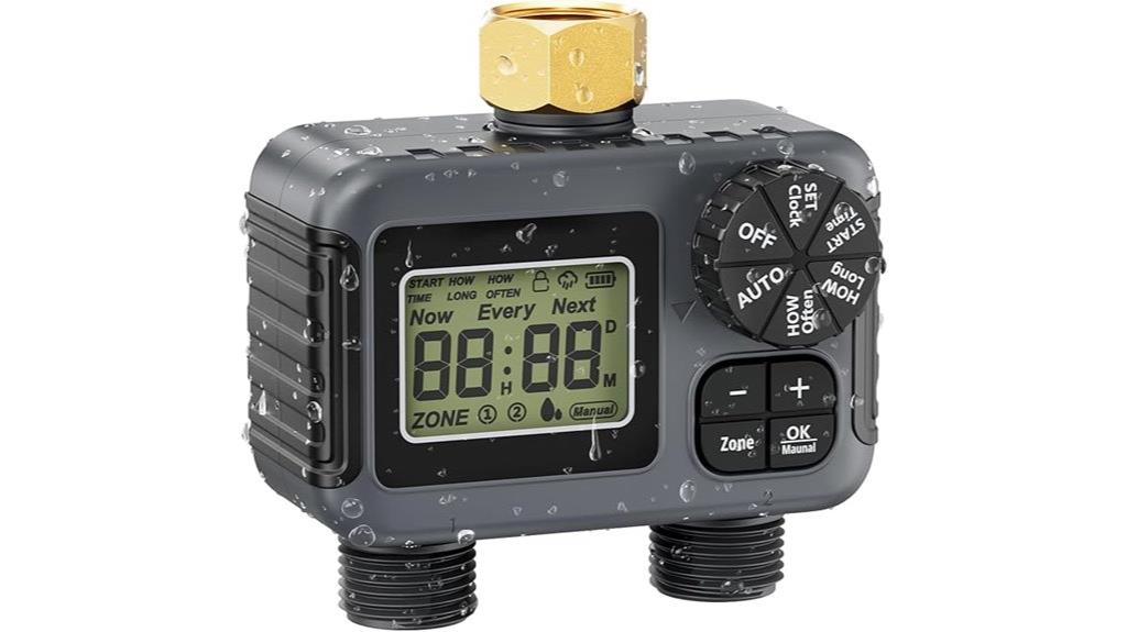 garden hose sprinkler timer