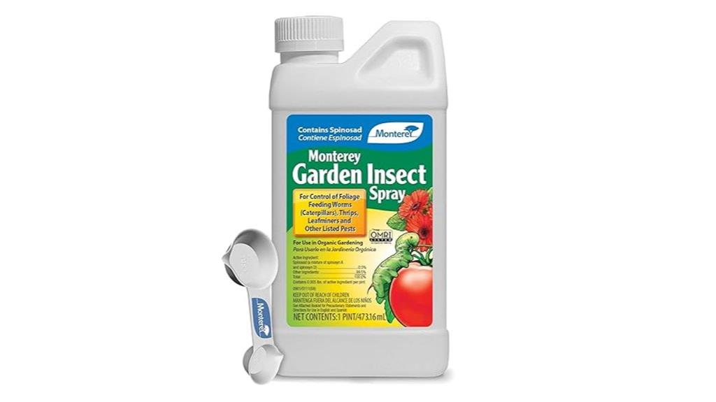 garden insect spray included