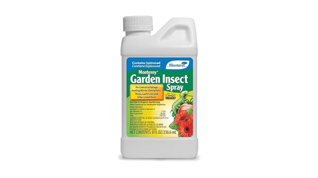garden insect spray spinosad