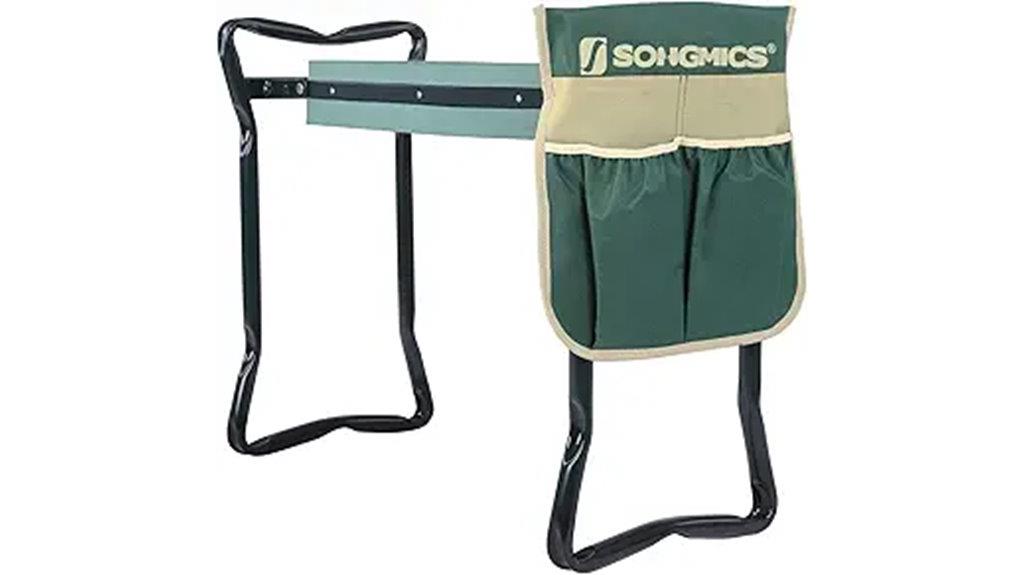 garden kneeler with storage