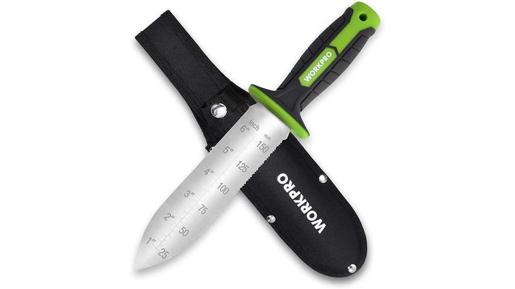 garden knife with stainless blade