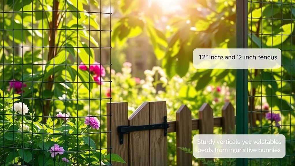 garden rabbit fencing considerations