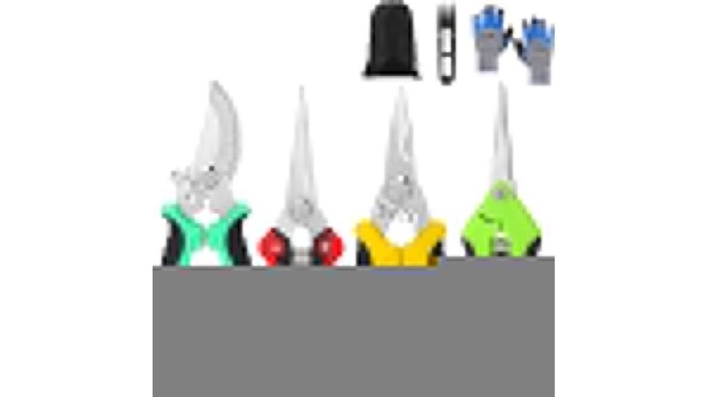 garden shears and gloves set