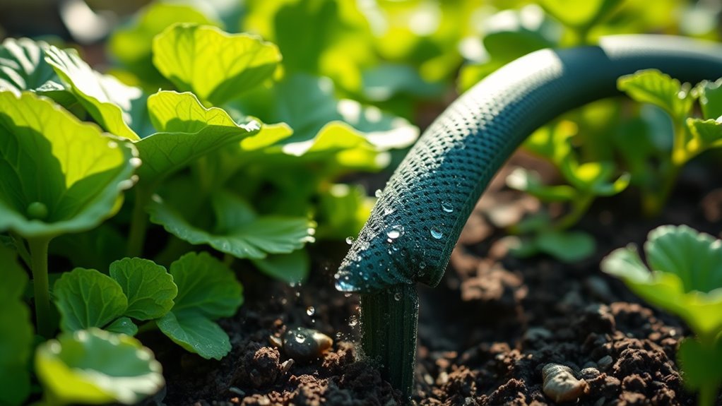 garden watering efficiency factors
