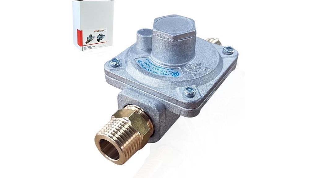 gas pressure regulator brass