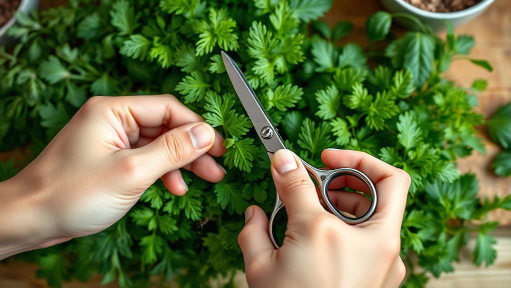 gentle cleaning and pruning