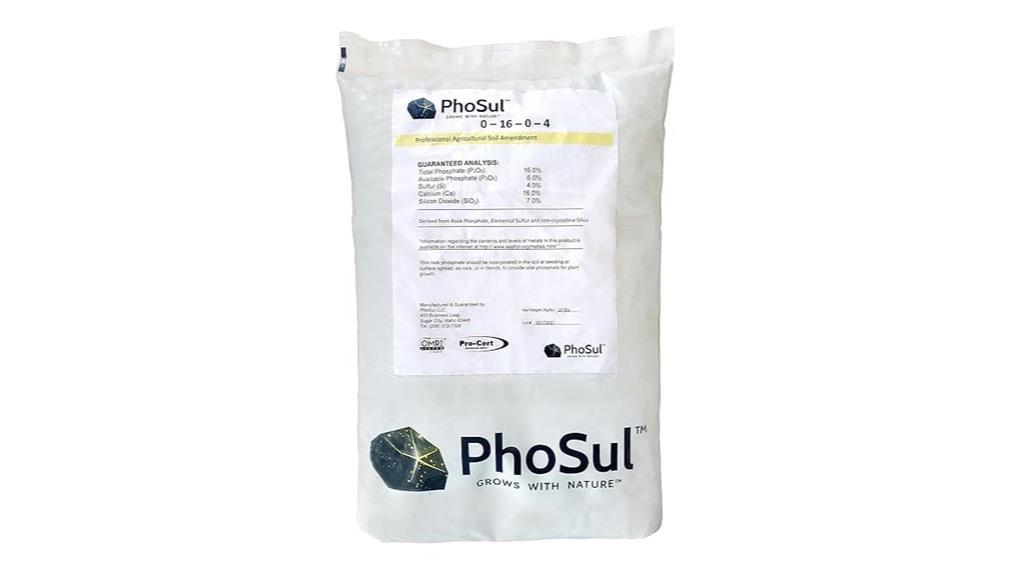 granular rock phosphate fertilizer