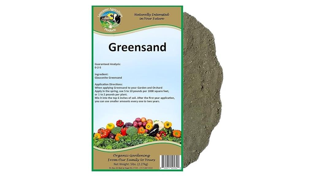 greensand fertilizer for lawns