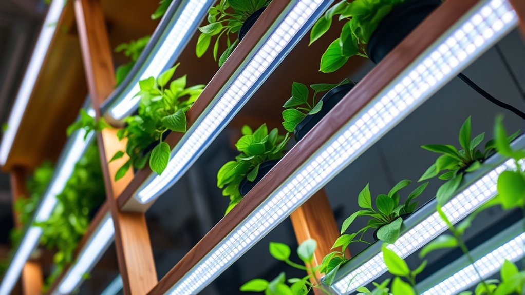 grow light features and setup