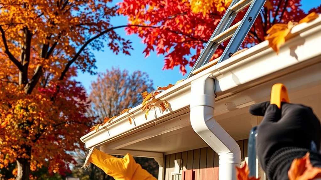 gutter cleaning prevents water damage