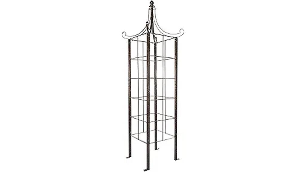 h potter trellis obelisk