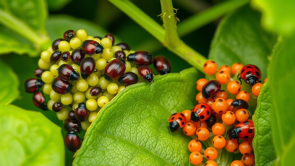 habitat and host plant differences