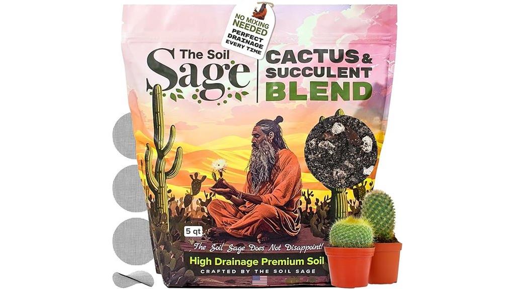 handmade cactus soil