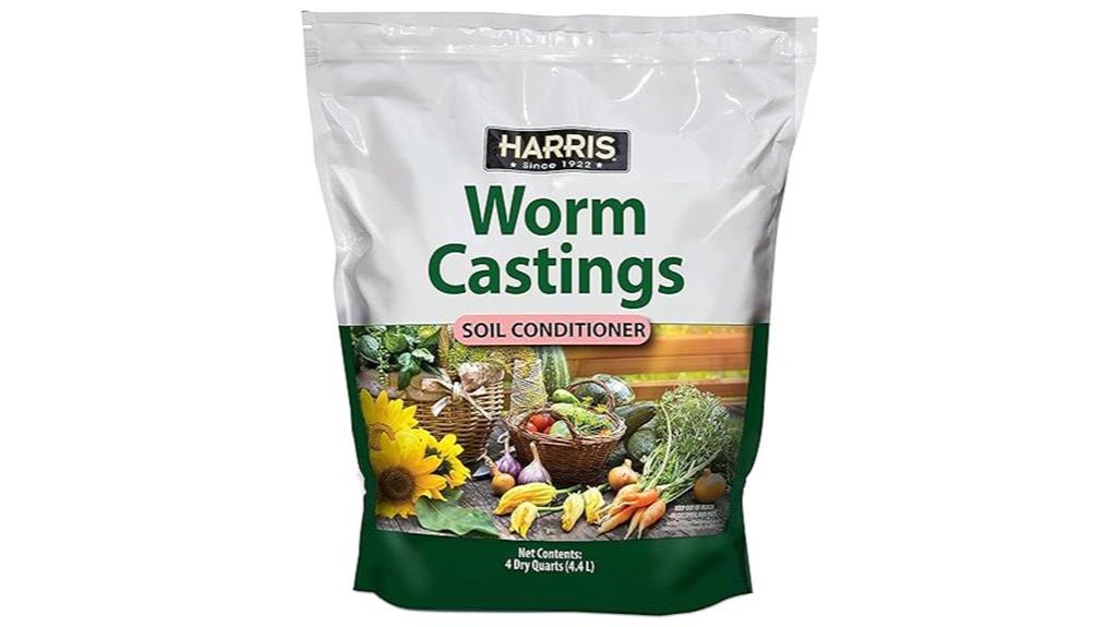 harris worm castings fertilizer