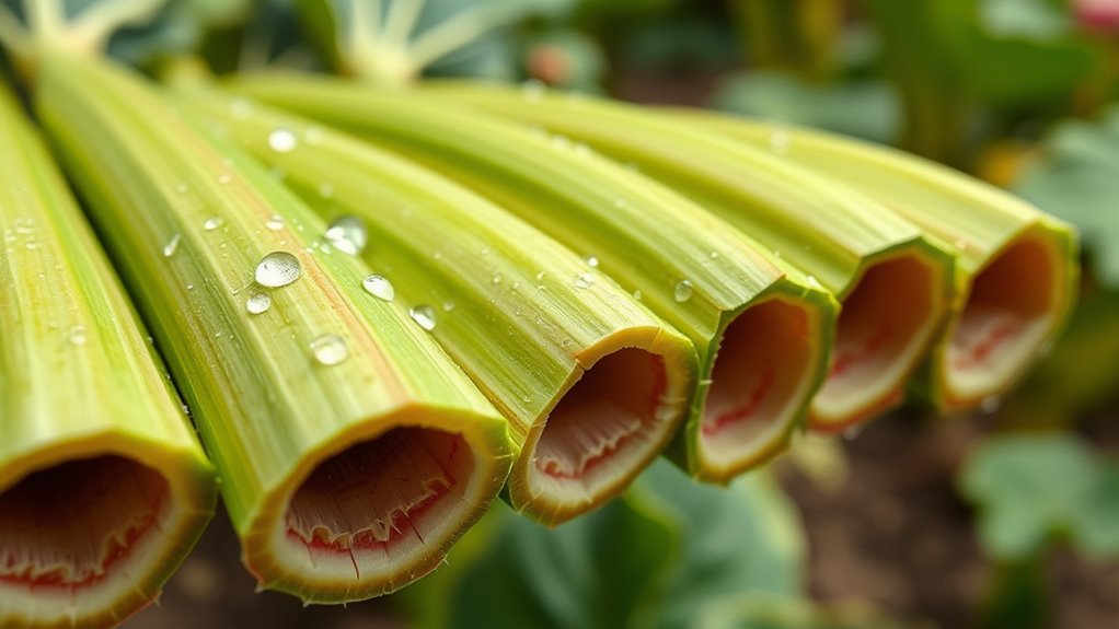 healthy rhubarb cultivation tips