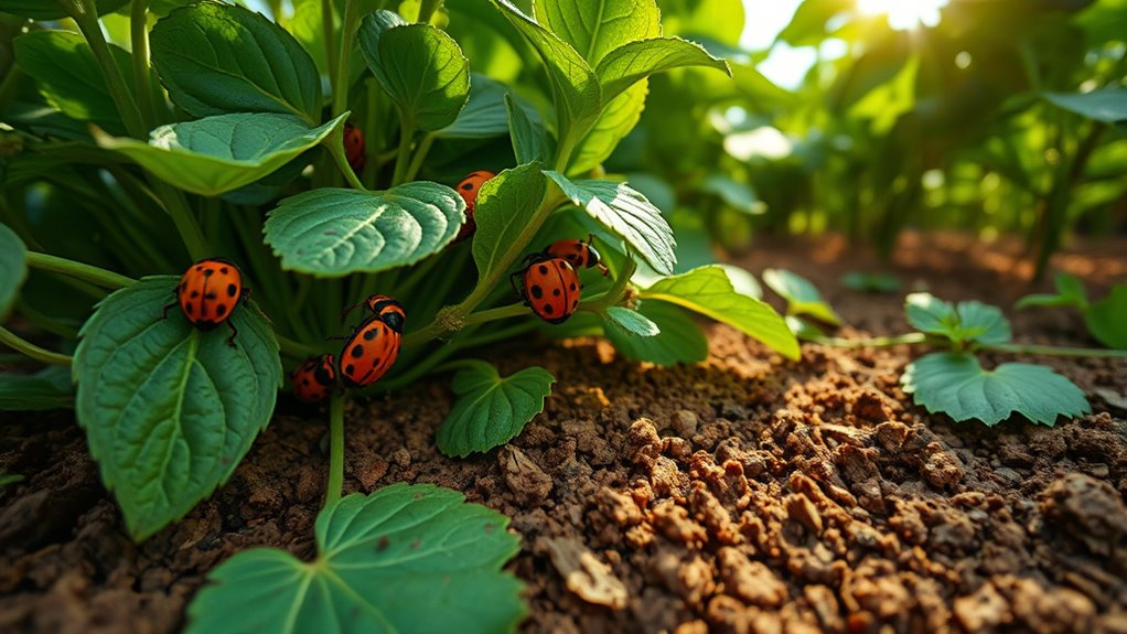 healthy soil promotes plant vitality