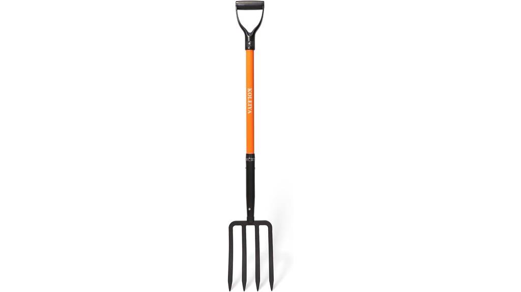 heavy duty fiberglass garden fork