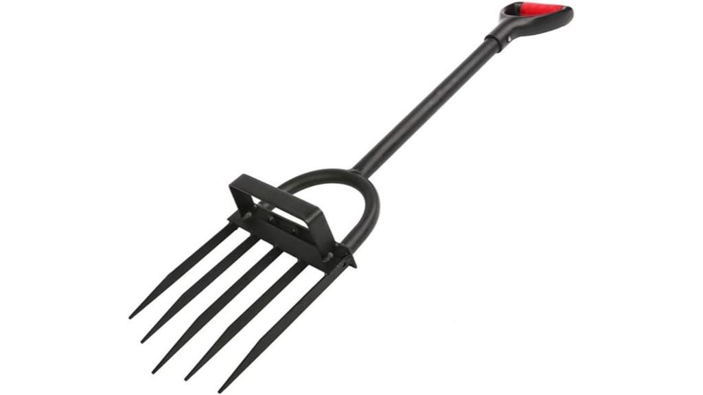 heavy duty gardening pitchfork