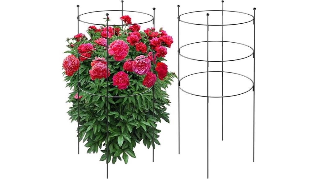 heavy duty metal garden stakes