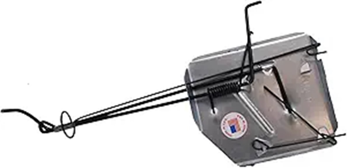 heavy duty mole trapping system