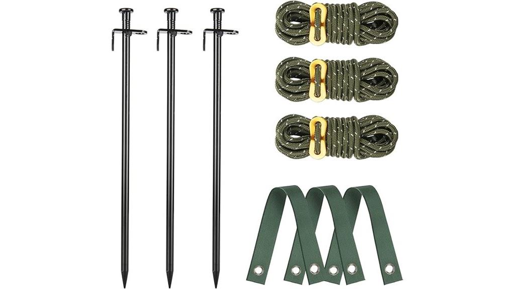 heavy duty steel tree supports