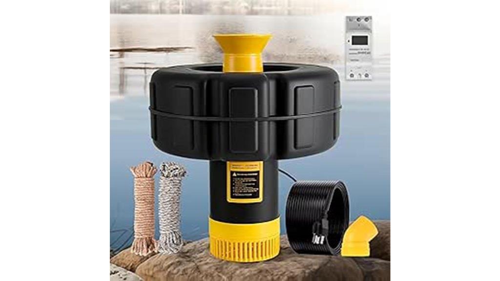 high flow pond aerator