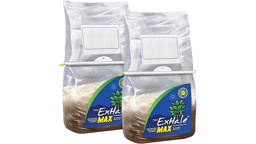 homegrown co2 mushroom bags