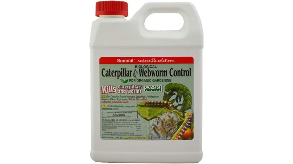 hose end caterpillar webworm control