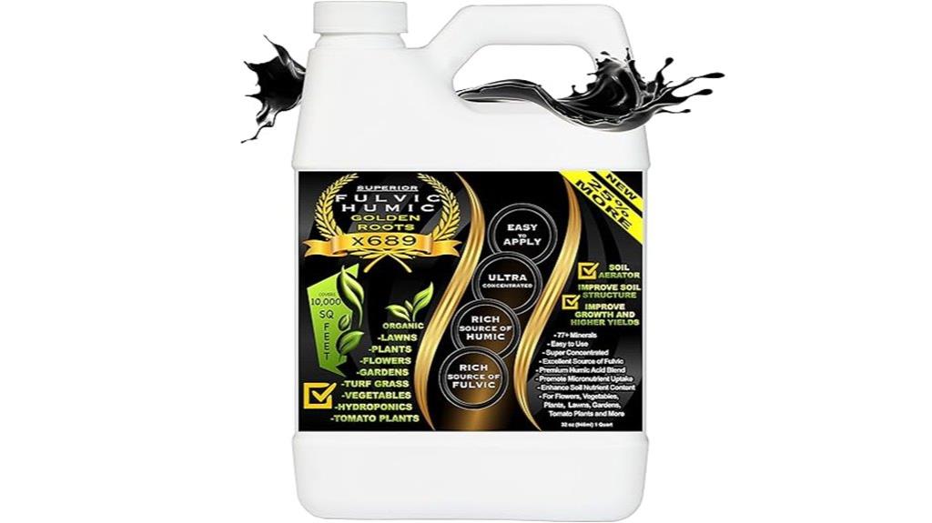 humic acid fertilizer for gardens