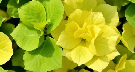 hydrangea leaf yellowing