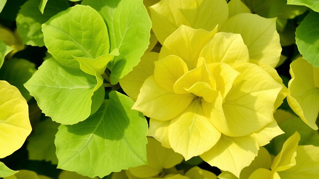 hydrangea leaf yellowing