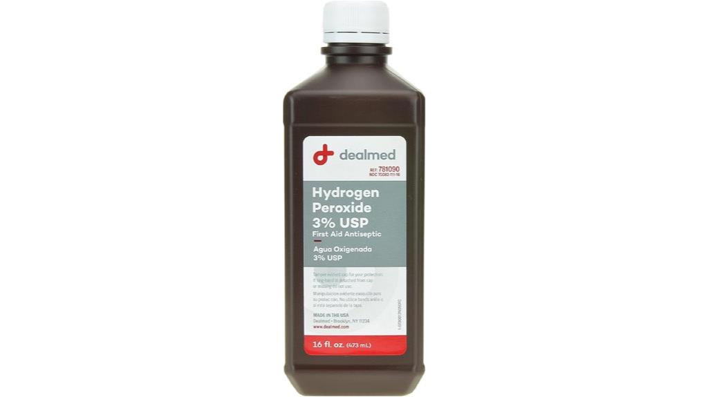 hydrogen peroxide 3 16oz