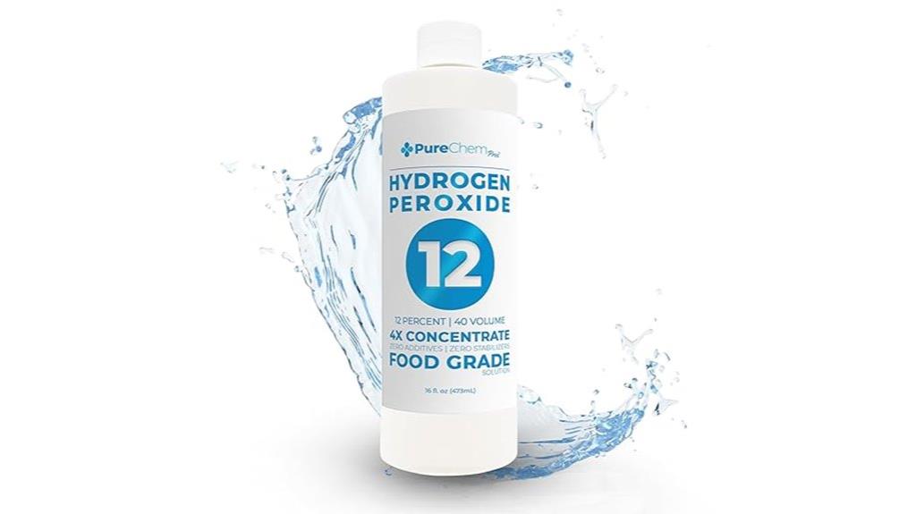 hydrogen peroxide food grade